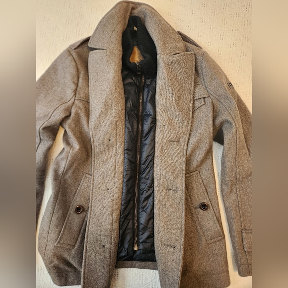 BOSS Orange Men's Wool Blend Coat Size 40R - Picture 6 of 10